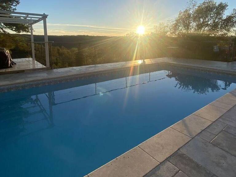 BELLE PROPRIÉTÉ AVEC VUE PANORAMIQUE SUR LES HAUTEURS DE CAHORS — photo 1