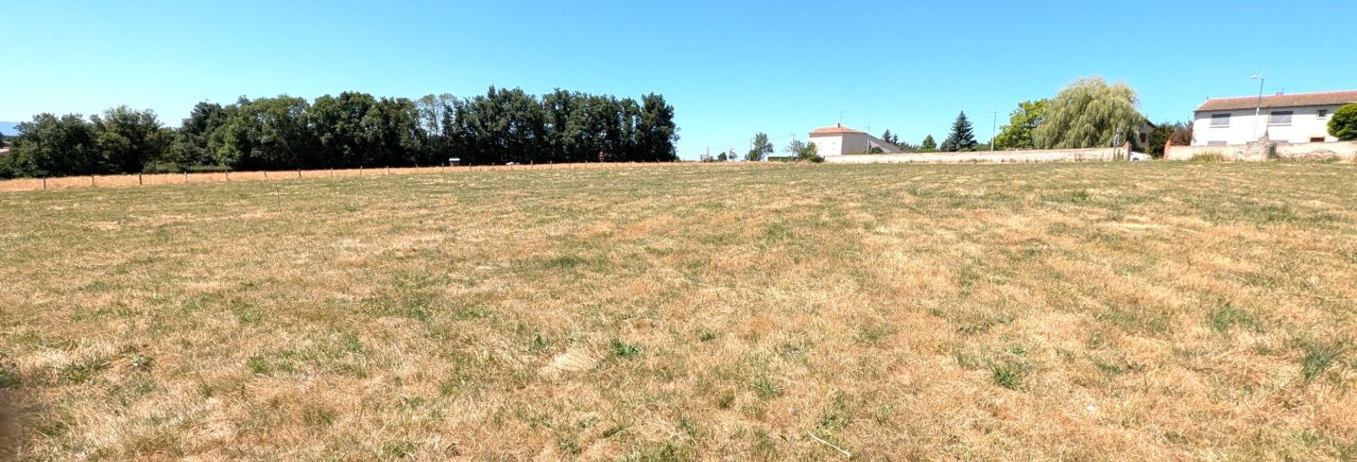 Terrain  1000 m² à vendre à Pradines (42630)