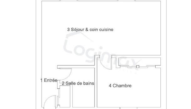 Appartement 2 pièces  à vendre Rochelle (La) 17000