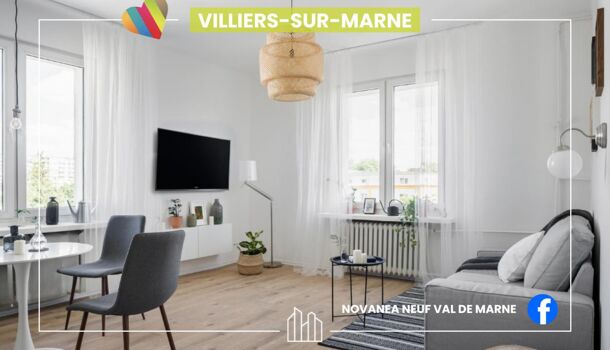 Appartement 3 pièces  à vendre Villiers-sur-Marne 94350