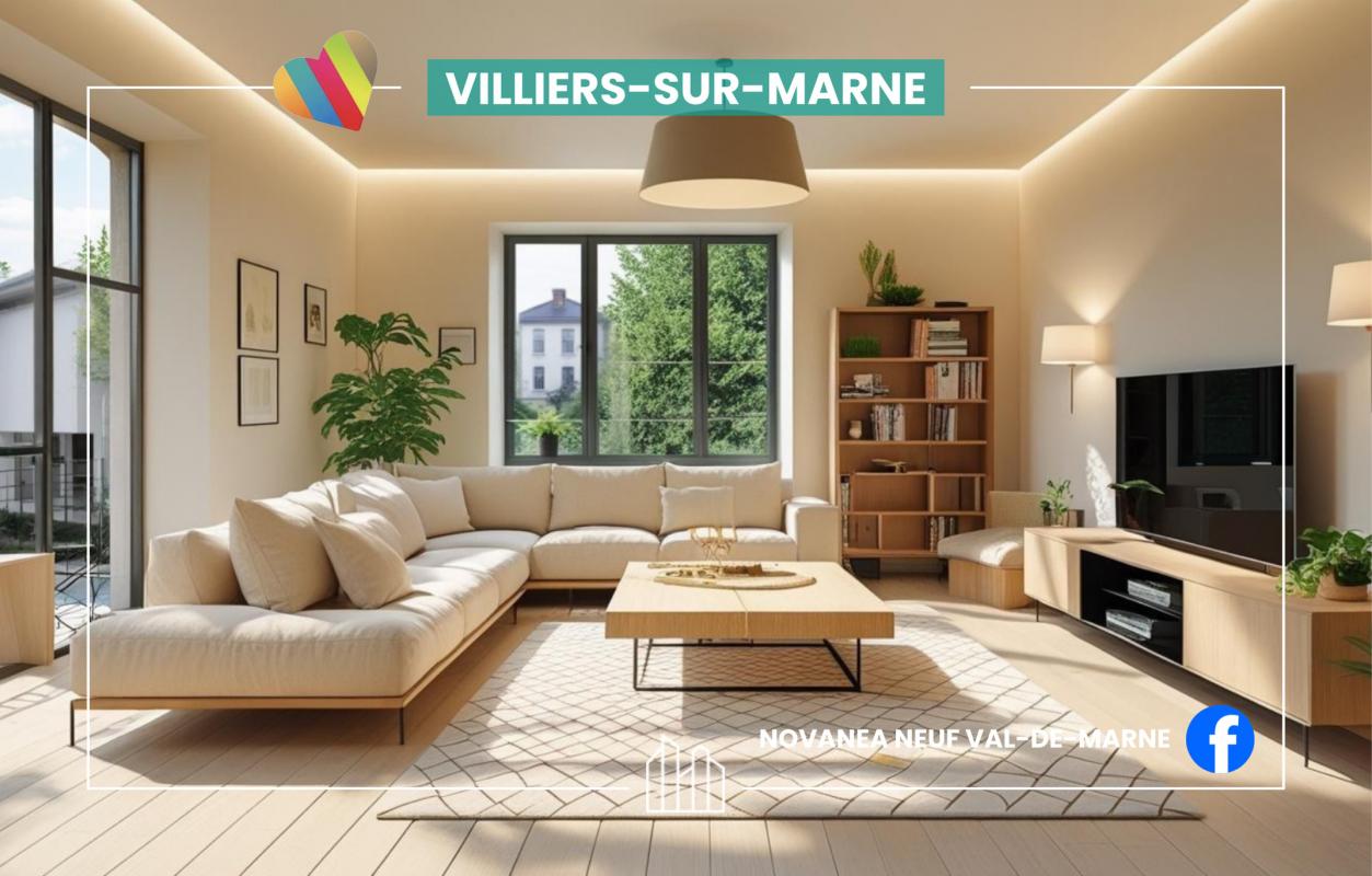 Villiers-sur-Marne Appartement neuf 3 pièces 60 m²