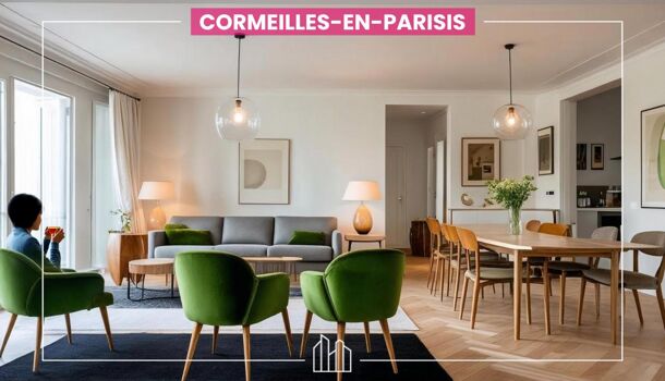 Appartement 4 pièces  à vendre Cormeilles-en-Parisis 95240