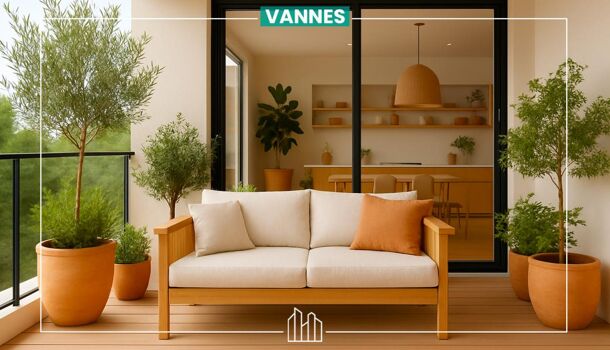 Appartement 2 pièces  à vendre Vannes 56000