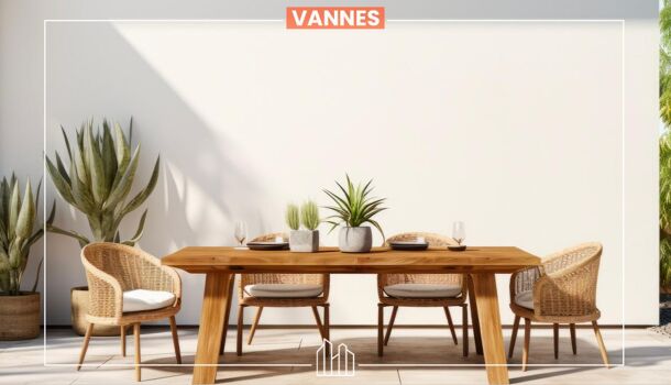 Appartement 3 pièces  à vendre Vannes 56000