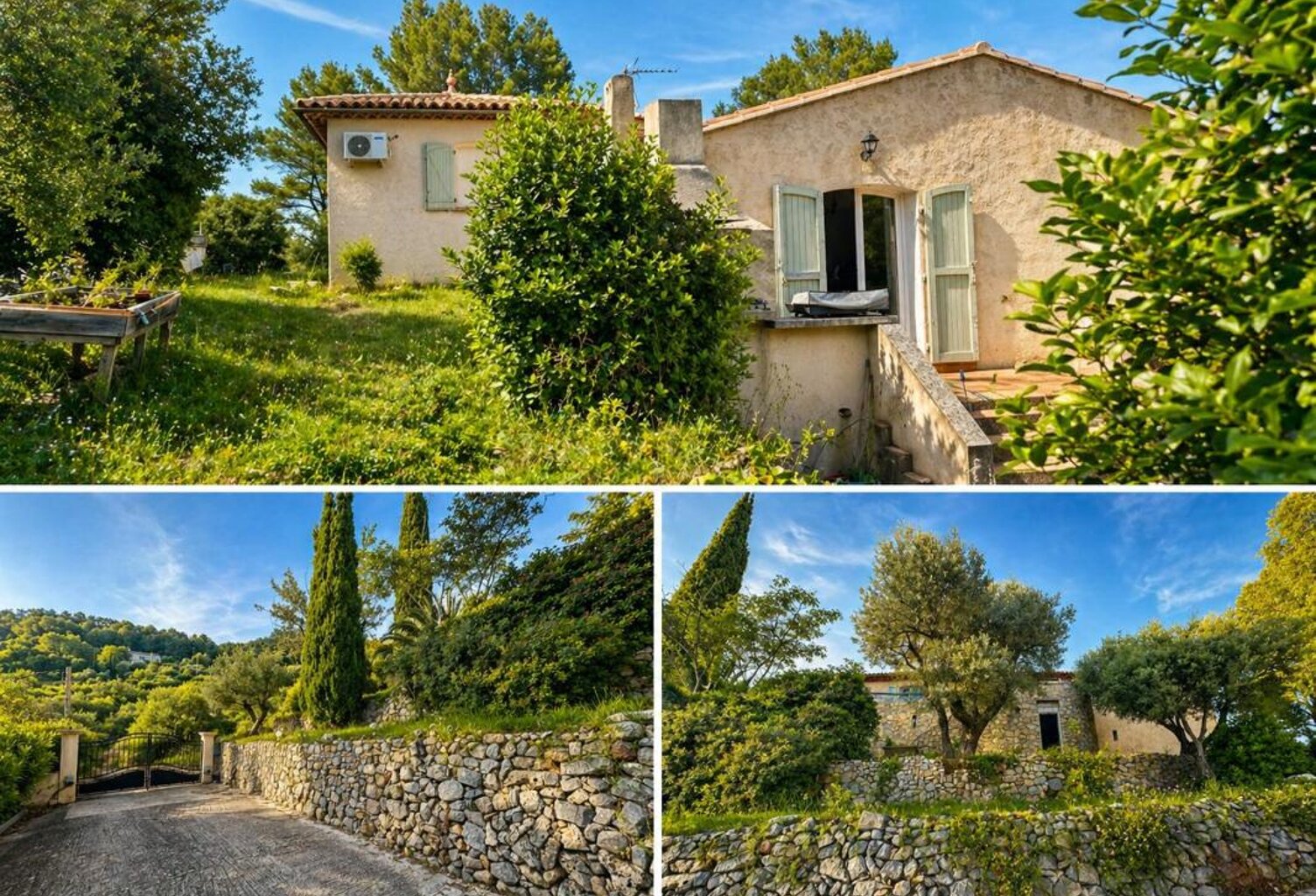 Maison À Vendre T4 + Sous sol aménageable de 110m2 + Garage Moto avec 3000m 2 à Sollies Ville — photo 1