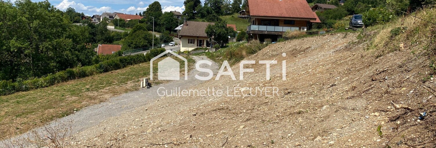 Terrain  609 m² à vendre à Saint-Paul-en-Chablais (74500)