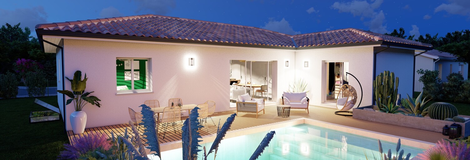 Maison 115 m² à construire Caupenne (40250)