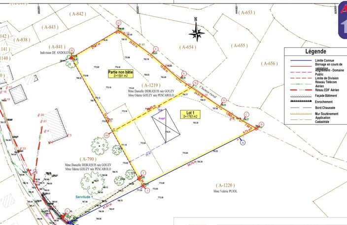 Vente terrain  3374 m² Miglos (09400) — photo 4