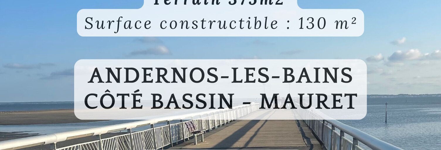 Terrain  375 m² à vendre à Andernos-les-Bains (33510)