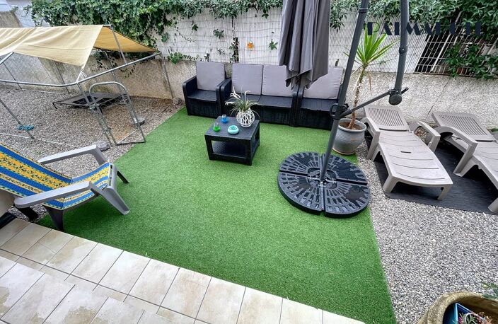 Cabestany jolie villa 3 faces en copropriété avec jardin t4 garage — photo 3