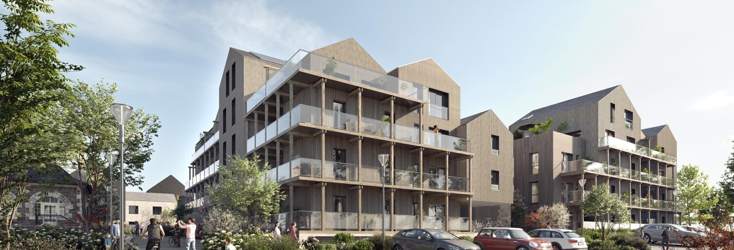 Appartement neuf T2, T3 Pièce 41 à 90 m² à vendre à Saint-Malo (35400)