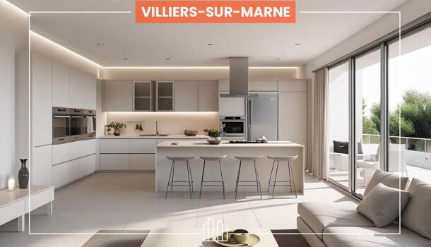Appartement 1 pièces  à vendre Villiers-sur-Marne 94350