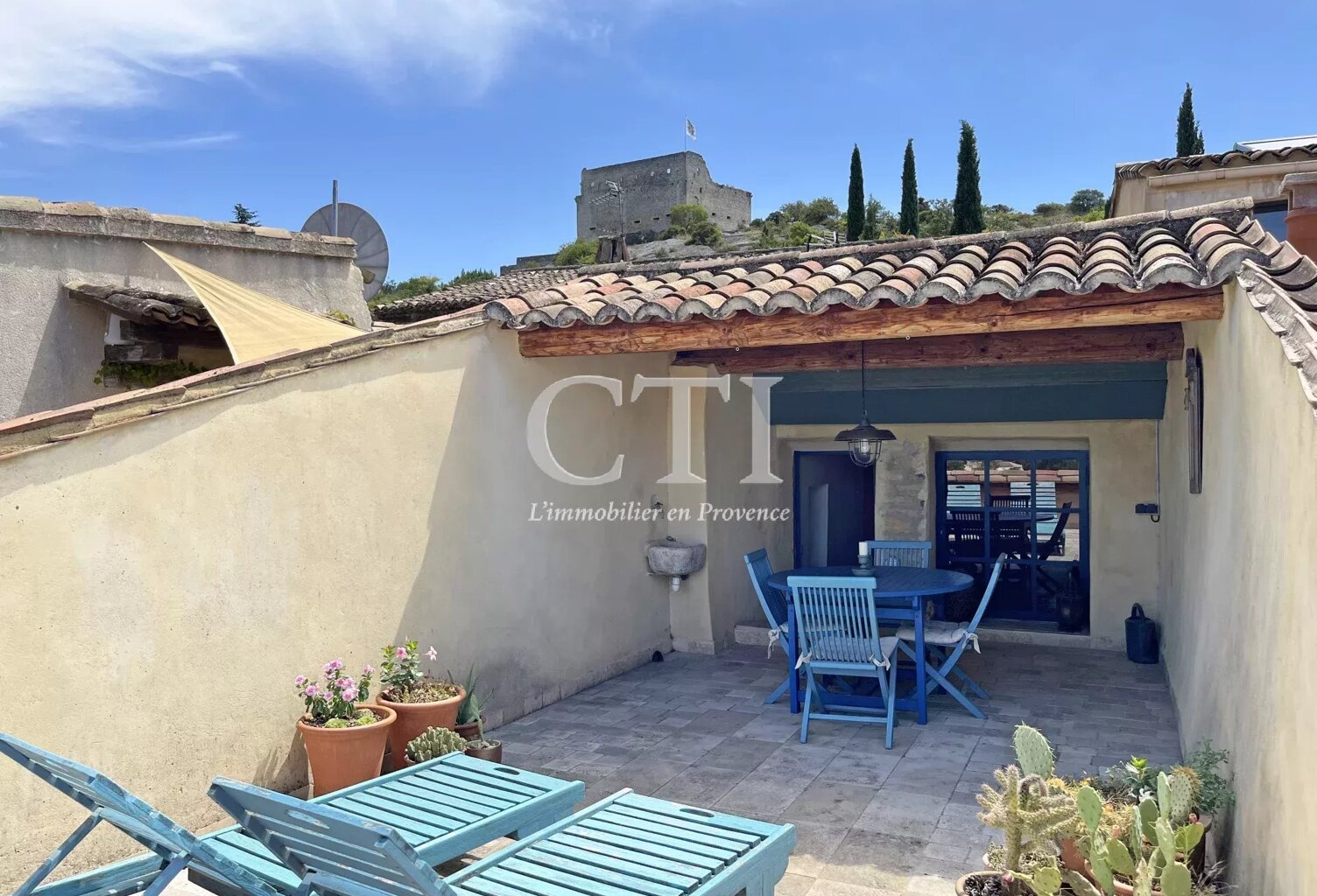 Élégante demeure en pierre avec terrasse panoramique à Vaison-la — photo 1