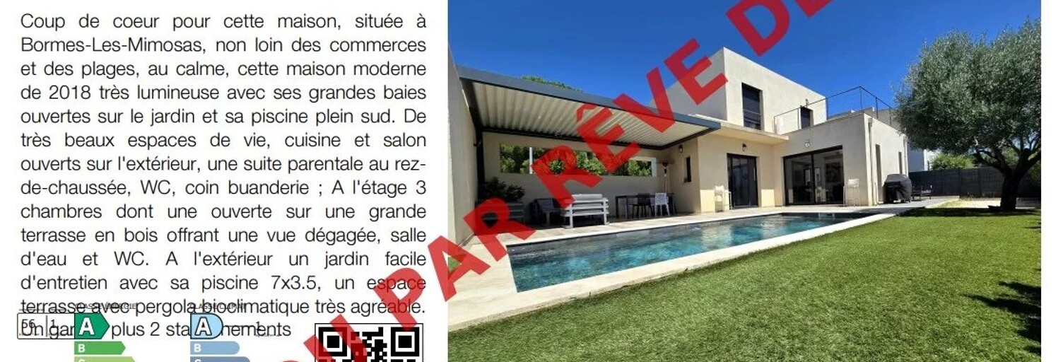 Maison 5 Pièces 113 m² à vendre à Bormes-les-Mimosas (83230)