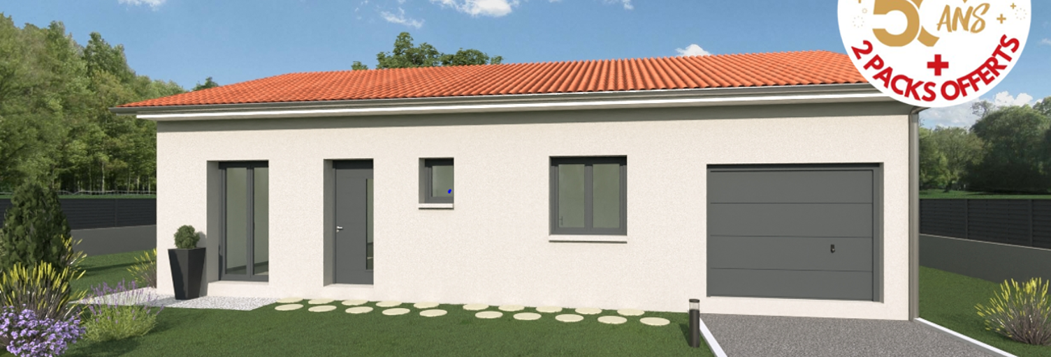 Maison 4 Pièces 79 m² à vendre à Balbigny (42510)