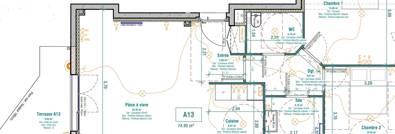 Appartement 3 Pièces 74 m² à vendre à Rambouillet (78120)