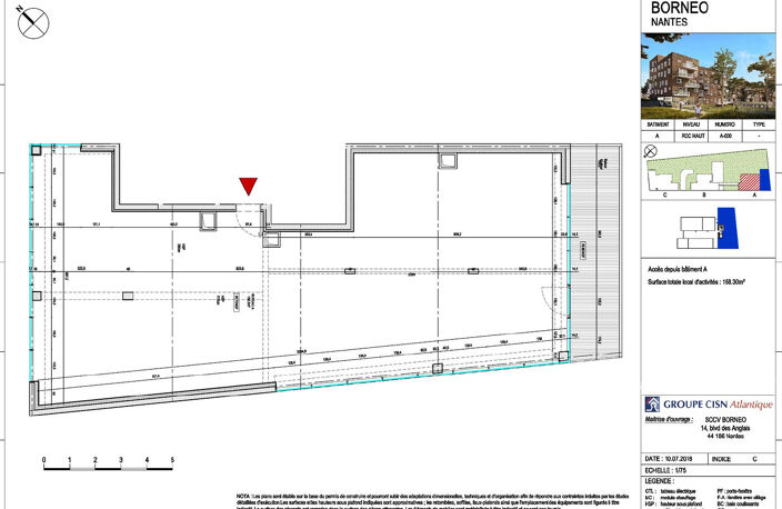 Local commercial de 158m2 - Nantes — photo 3
