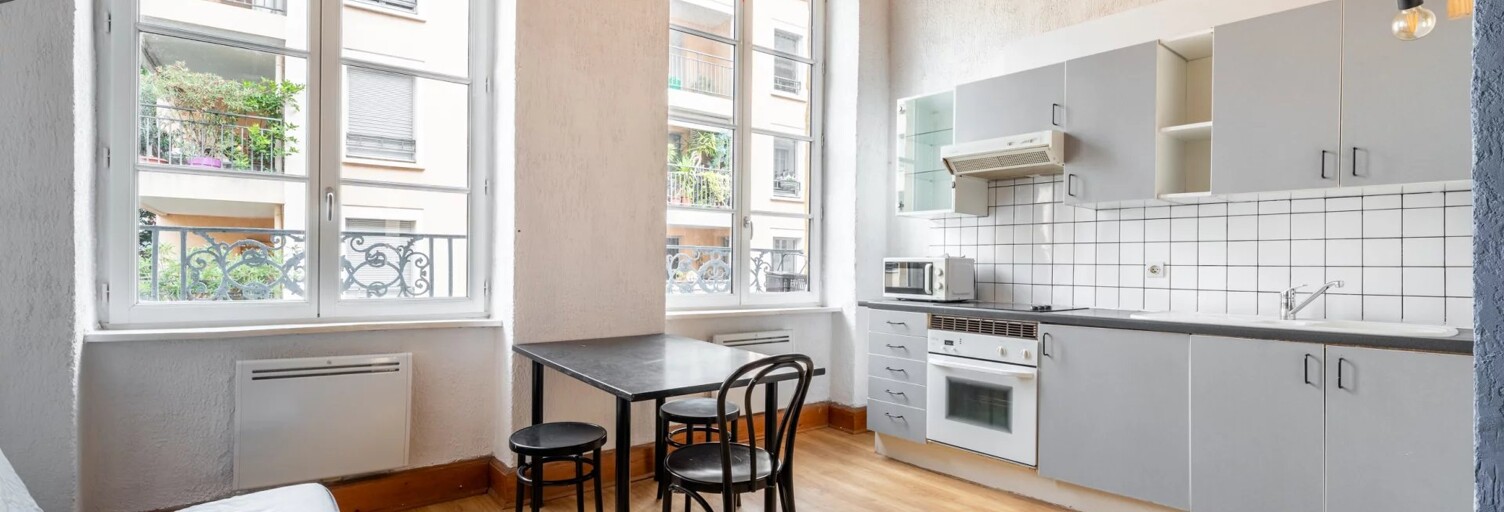 Appartement 1 Pièce 31 m² à vendre à Lyon 1 (69001)