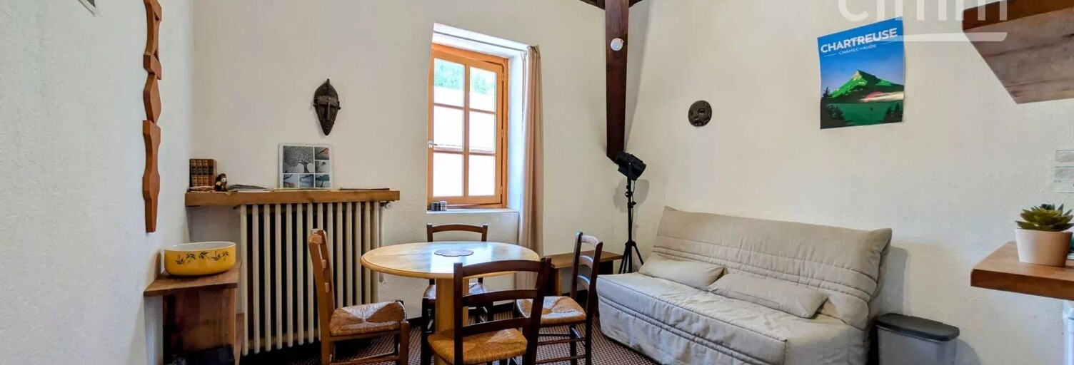 Appartement 2 Pièces 21 m² à vendre à Saint-Pierre-de-Chartreuse (38380)