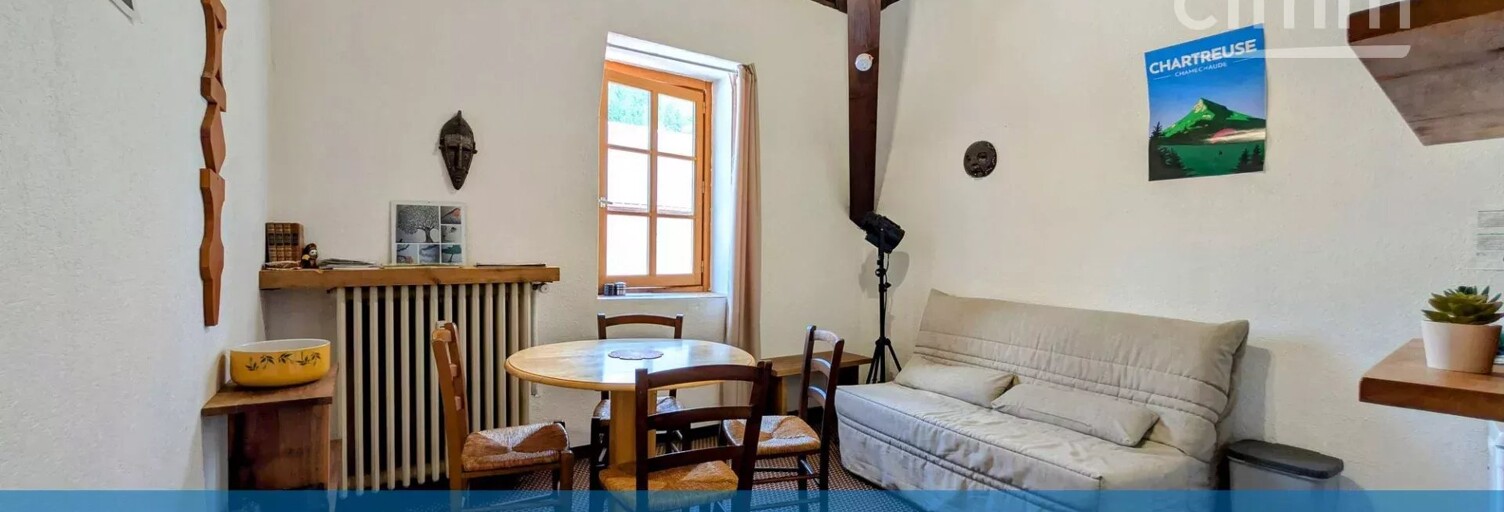 Appartement 2 Pièces 21 m² à vendre à Saint-Pierre-de-Chartreuse (38380)