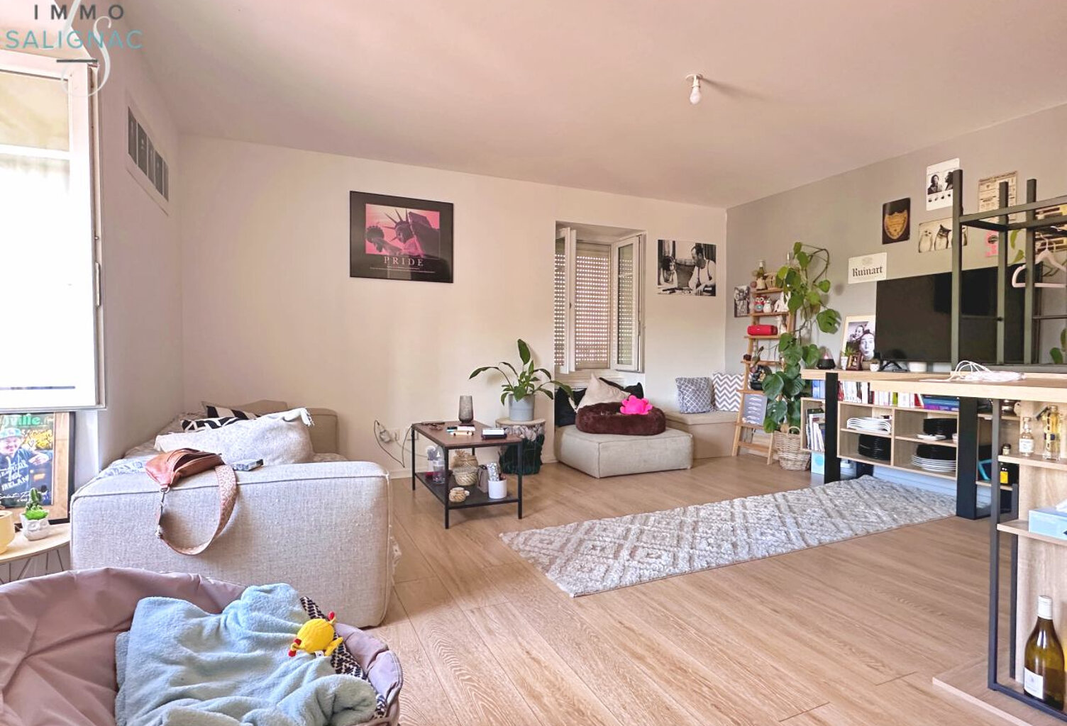 APPARTEMENT TYPE 2 LOUE POUR INVESTISSEUR BOURG CENTRE GARE — photo 1