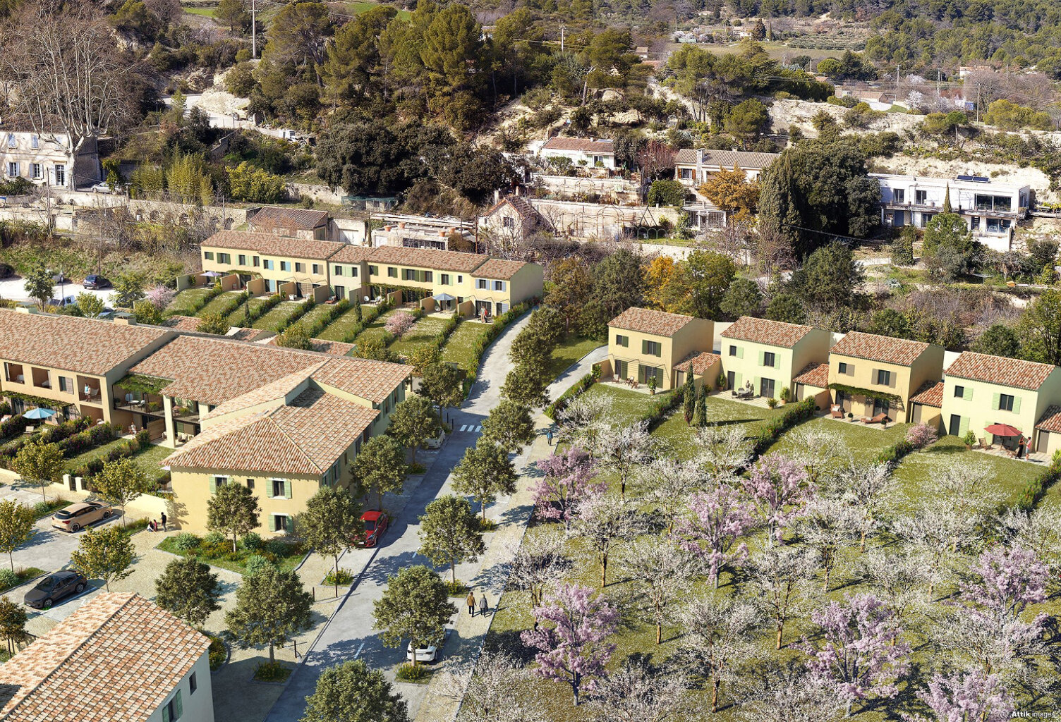 Programme immobilier Cucuron. VEFA. — photo 1