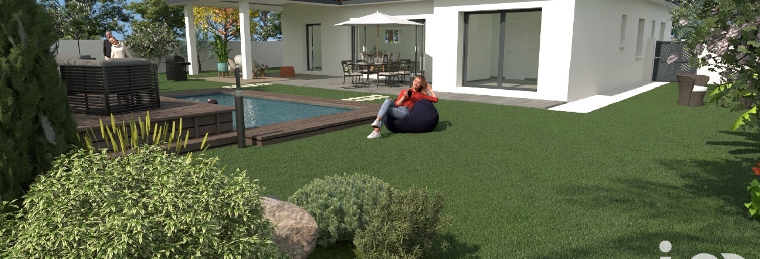 Terrain  800 m² à vendre à Villette-d'Anthon (38280)