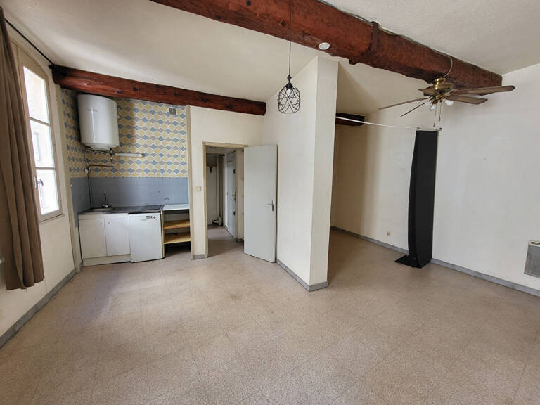 Idéalement placé  dans quartier prisé d' Avignon intra muros,   grand appartement  T1  lumineux — photo 1
