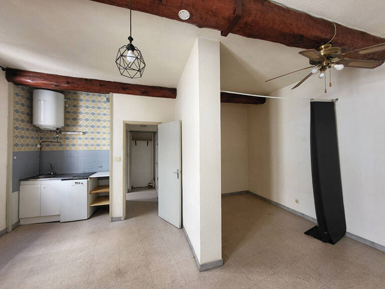 Idéalement placé  dans quartier prisé d' Avignon intra muros,   grand appartement  T1  lumineux — photo 1