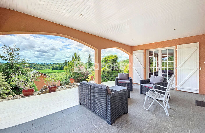 Maison d'architecte avec piscine et vue Pyrénées proche Orthez 6 pièce(s) 180m² — photo 5