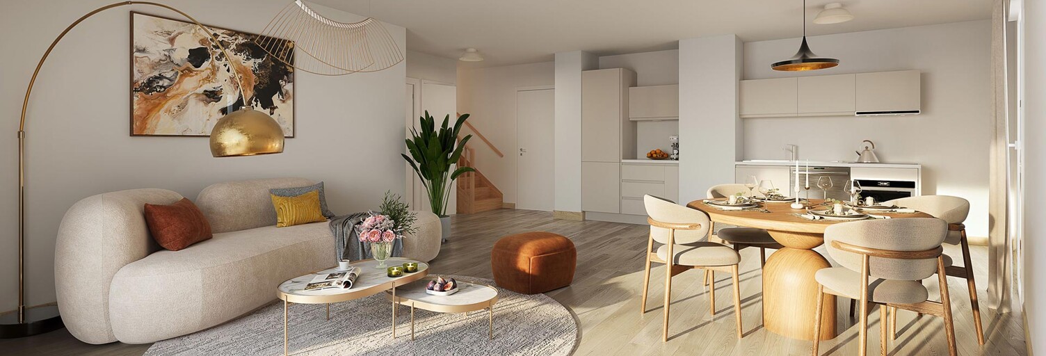Appartement neuf T1, T2, T3, T4 Pièce 31 à 98 m² à vendre à Melun (77000)