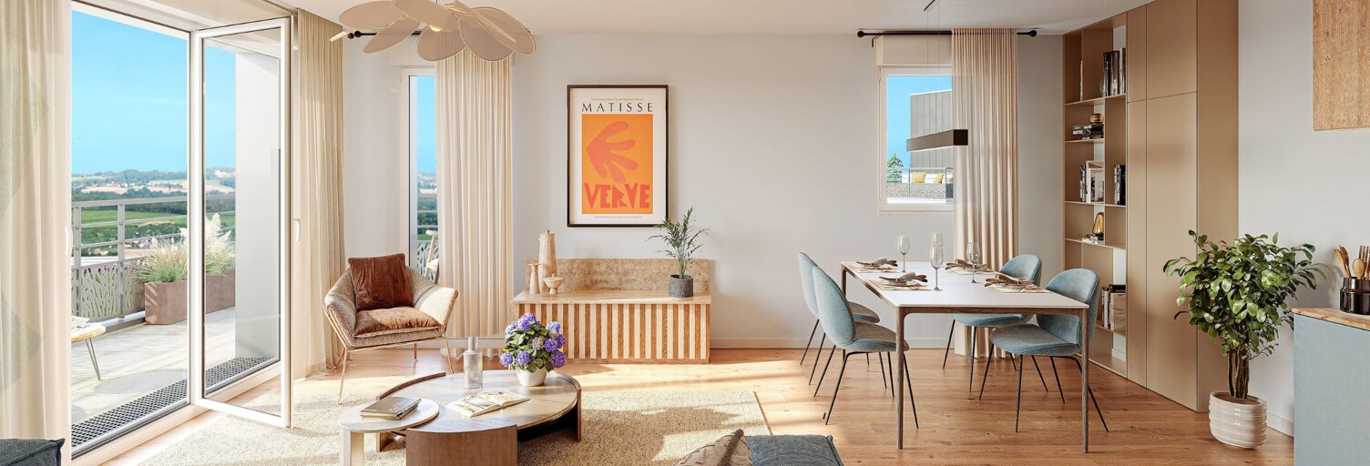 Appartement neuf T3, T4, T5 Pièce 56 à 91 m² à vendre à Houdan (78550)