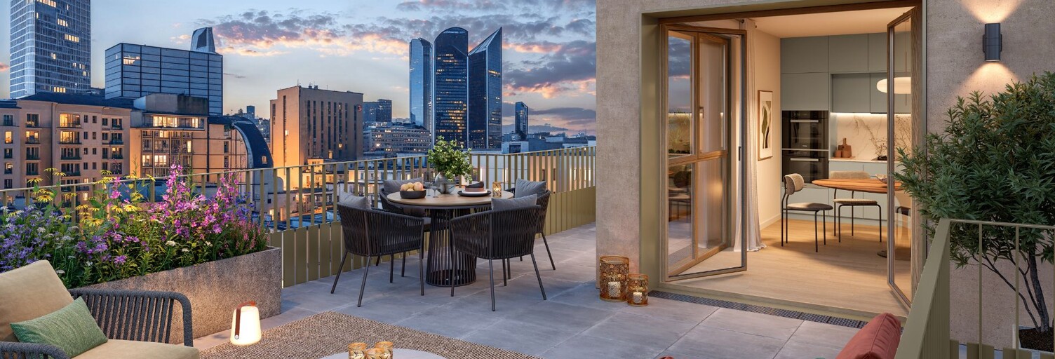 Appartement neuf T1, T2, T3, T4, T5 Pièce 29 à 112 m² à vendre à Courbevoie (92400)