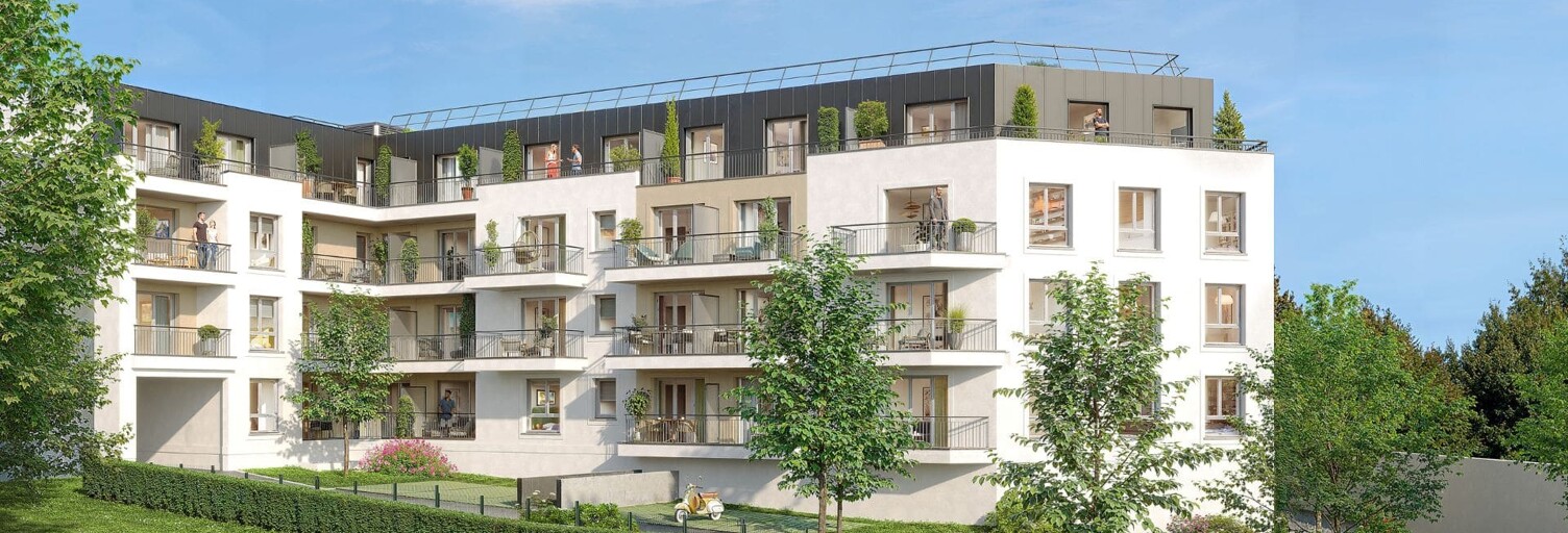 Appartement neuf T1, T2, T3 Pièce 30 à 66 m² à vendre à Crosne (91560)