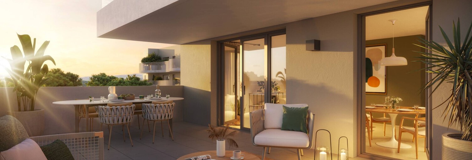 Appartement neuf T2, T3, T4 Pièce 37 à 81 m² à vendre à Montpellier (34000)