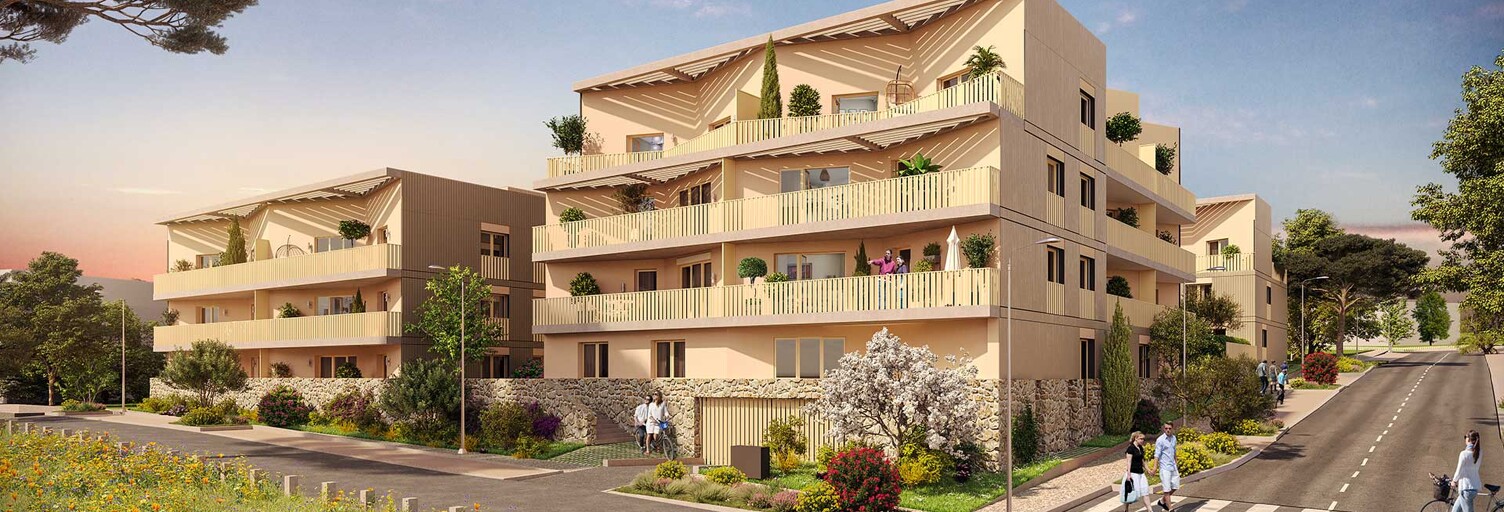 Appartement neuf T3, T4 Pièce 61 à 107 m² à vendre à Brest (29200)