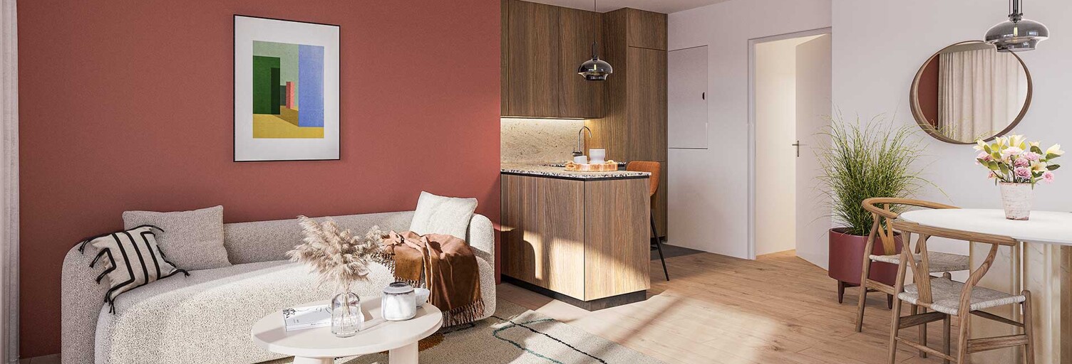 Appartement neuf T3 Pièce 59 m² à vendre à Bihorel (76420)