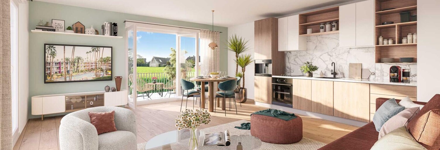 Appartement neuf T2, T3, T4 Pièce 42 à 86 m² à vendre à Agon-Coutainville (50230)