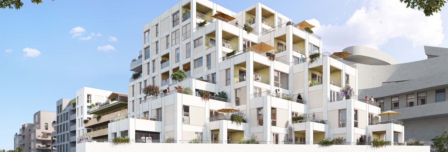 Appartement neuf T1, T2, T3, T4, T5 Pièce 35 à 107 m² à vendre à Reims (51100)