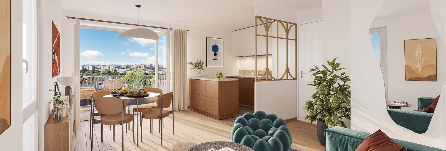 Appartement neuf T2, T3, T4 Pièce 47 à 92 m² à vendre à Saint-Sébastien-sur-Loire (44230)
