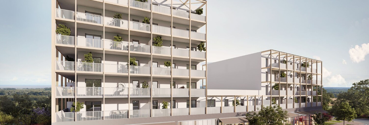 Appartement neuf T1, T2, T3, T4 Pièce 29 à 81 m² à vendre à Villenave-d'Ornon (33140)