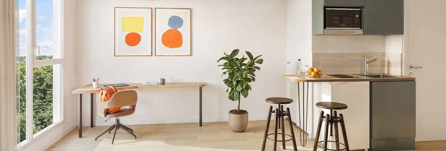 Appartement neuf T1 Pièce 17 à 23 m² à vendre à Angers (49000)