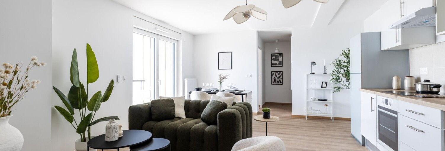 Appartement neuf T2, T3 Pièce 45 à 67 m² à vendre à Bordeaux (33000)