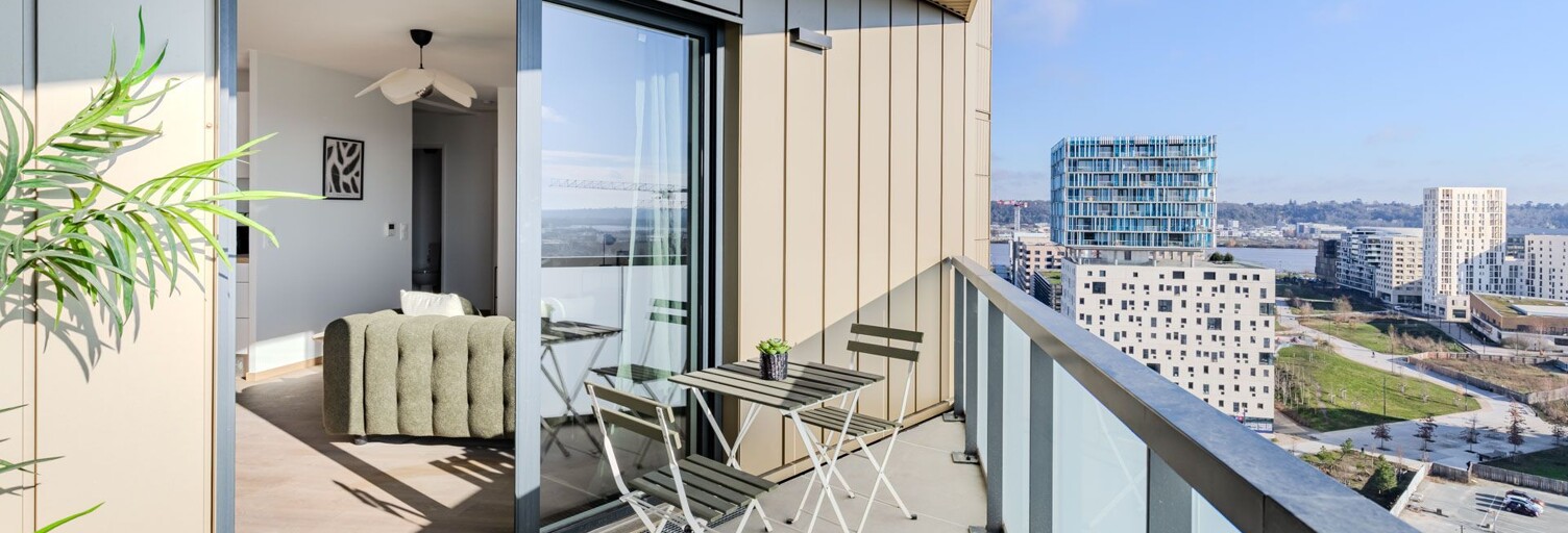 Appartement neuf T2, T3 Pièce 44 à 67 m² à vendre à Bordeaux (33000)