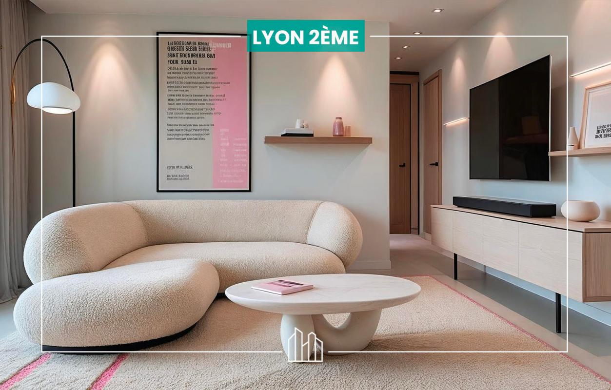 Lyon 2eme Appartement neuf 2 pièces 43 m²
