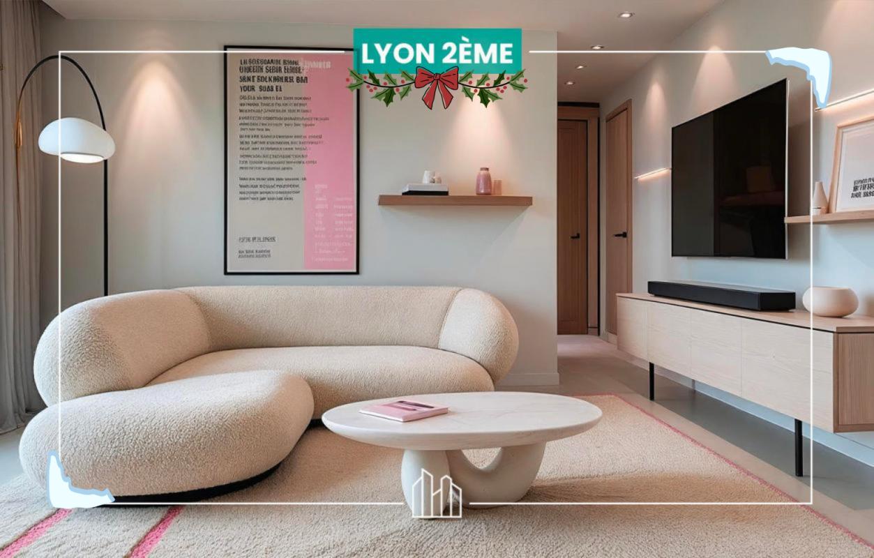 Lyon 2eme Appartement neuf 2 pièces 43 m²