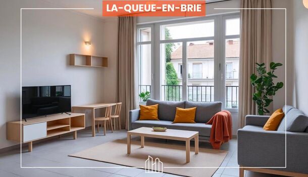 Appartement 2 pièces  à vendre Queue-en-Brie (La) 94510