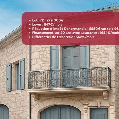 Appartement 3 pièces 279000 €