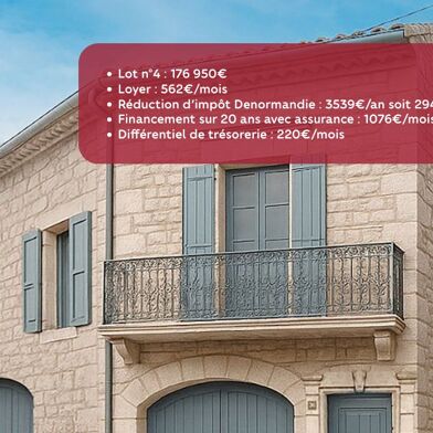 Appartement 2 pièces 176950 €