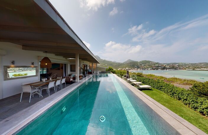 VILLA DE PRESTIGE À VENDRE 3 CHAMBRES AVEC VUE MER SUR GRAND CUL-DE-SAC, SAINT-BARTHÉLEMY (97133) — photo 4
